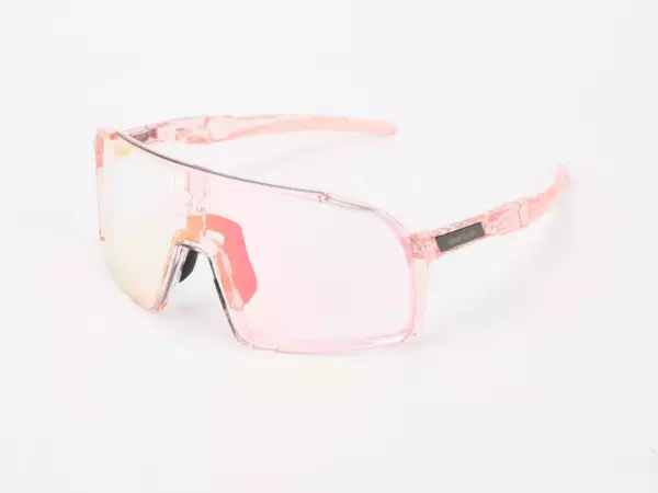 Солнцезащитные спортивные очки UNDER BY ME Aerospace Transparent Photochrom Pink