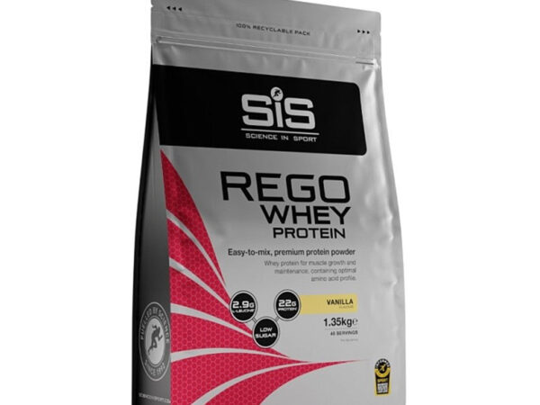 Sis powder rego whey, напиток протеиновый в поршке вкус ваниль пакет 1.35кг