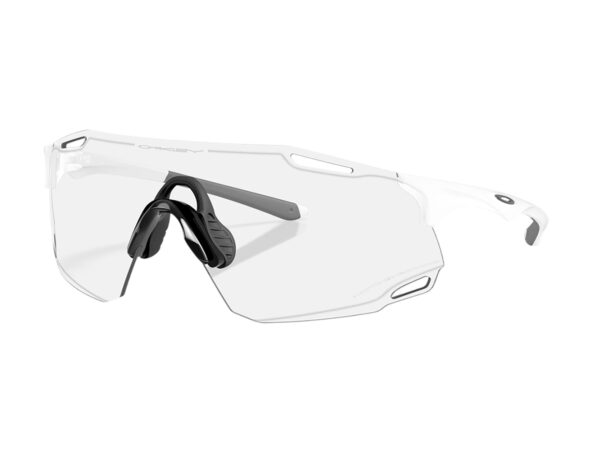 Солнцезащитные очки Oakley Cybr Dyno Clear 50% Black Irid Photochromic / оправа матовая белая